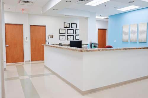 Denison office lobby